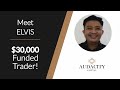 Meet Elvis $15,000 Funded Trader | Audacity Capital