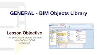 Certus Hsbim Tutorial General Bim Objects Library Acca Software Acca ...
