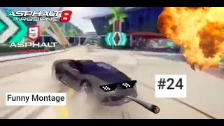 76 360S IN 1 JUMP!!!! Asphalt 8(&9) Funny Montage #24 (31,500 Subscriber Special) [ft. Webster 455]