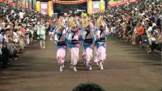 葵連＠藍場浜演舞場　～2010.8.13 徳島市阿波おどり～