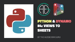 Python in Dynamo: Views to Sheets (API 2)