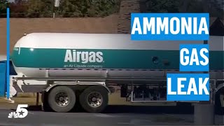 Ammonia gas leak in Oklahoma sickens dozens, hundreds evacuate