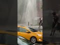 💦💦💦man almost hit by exploding manhole cover 💦💦💦