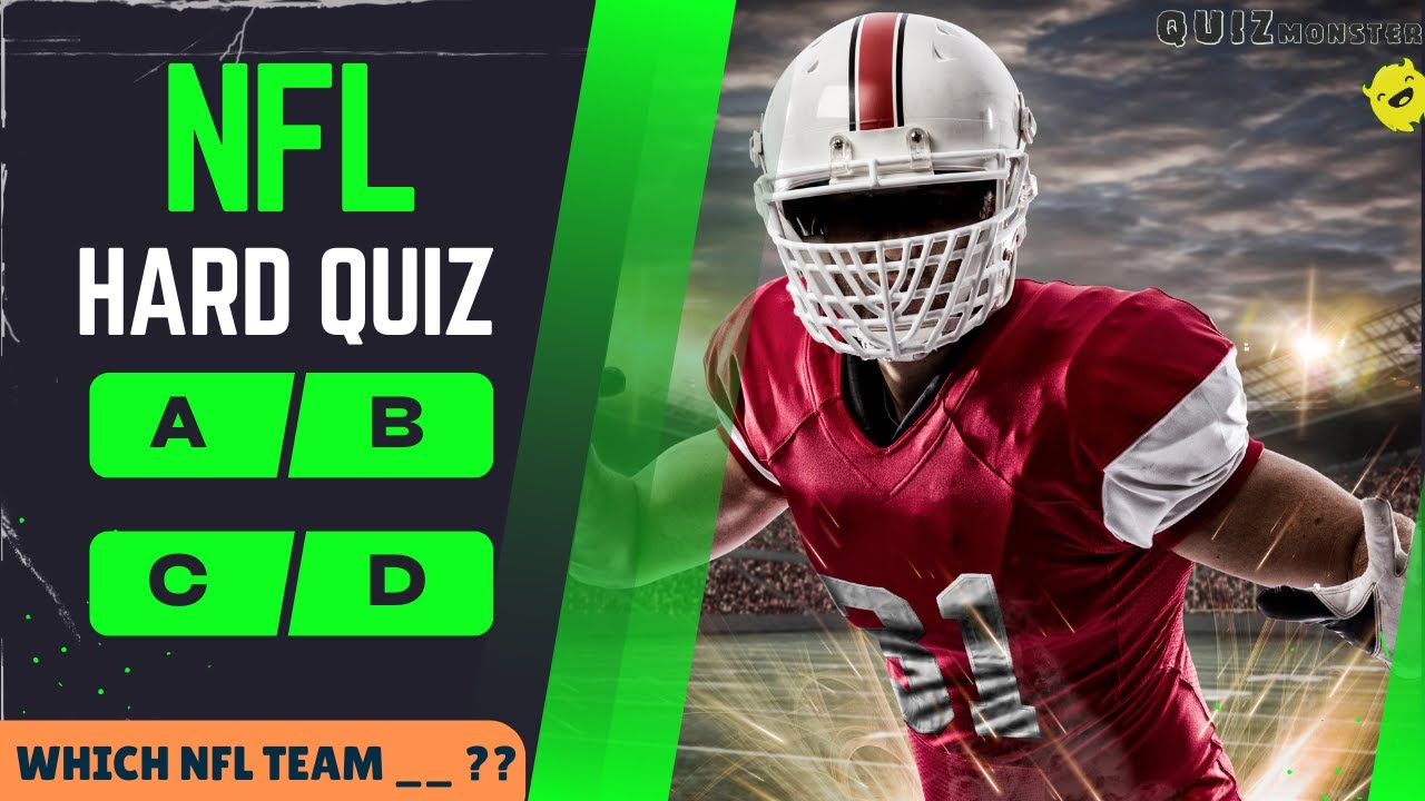 Hardest Nfl Quiz ёяза Play Football Quiz And Test Your Knowledge ёяпи Youtube