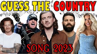 Guess the Country Songs 2023 | Music Quiz