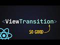 ViewTransition: The BEST Way to Animate React Components