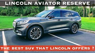 Lincoln Aviator Reserve 4WD 2020 w/ only 4k miles! POV Review and Test Drive - Explorer in a Tuxedo?