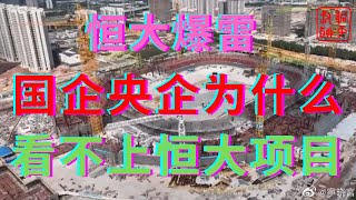 恒大爆雷之重庆政府的看法及措施||央企国企为什么看不上恒大项目||躺平叔叔聊恒大爆雷