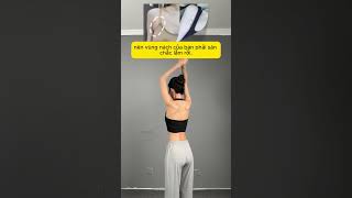 Bài tập giúp vai mỏng, bắp tay thon 😊#shorts #lamdep #body #beauty ##luyentap #virals