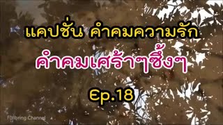 แคปช้่น คำคมความรัก Ep.18 คำคมเศร้าๆซึ้งๆ