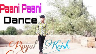 Paani Paani | Dance Video | Badshah | Jacqueline Fernandez | Krish Kumar Dance Choreography