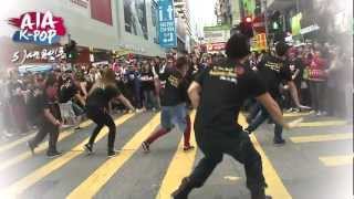 AIA K-Pop Flashmob 快閃族 2012 - 12 - 15