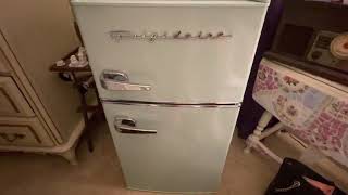 My Frigidaire Retro 3.2 Cu Ft Mini Fridge With Top Freezer