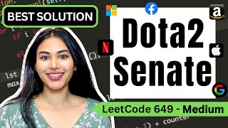 Dota2 Senate #leetcode #leetcode75