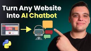 I Built a Python Script That Turns Any Website Into an AI Chatbot