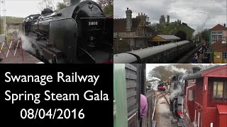 [HD] Swanage Railway Spring Steam Gala - 08/04/2016