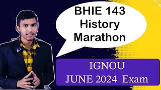 BHIE 143 | पर्यावरण इतिहास | PART 1 | IMPORTANT QUESTIONS | JUNE 2024 EXAM