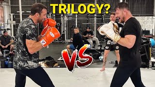 LUKE ROCKHOLD vs MIKE BISPING (TRILOGY)?.... THINGS GOT HEATED QUICK!