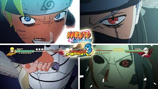 Naruto Shippuden Ultimate Ninja Storm 3 Full Burst - All Quick Time Events / Epic Anime Battles