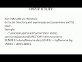 Importing Data by using IMPDP utility in Oracle.