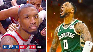 10 Minutes Of Damian Lillard TORCHING FOLKS In The Playoffs 🔥