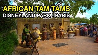 [4K] African Tam Tams - Adventureland Band : Disneyland Park (Paris, France)