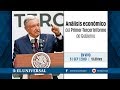 Análisis económico del Primer-Tercer Informe de gobierno de AMLO #EnVivo