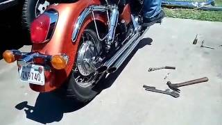 Barnett 2003 Honda shadow ACE 750 Mac 2\