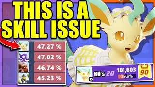 LEAFEON is Proof that the Players are just Terrible | Pokemon Unite