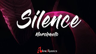 🎵 Marshmello - Silence (Lyrics) ft. Khalid | I found peace in your violence
