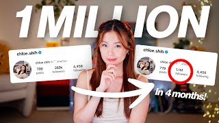 How I Hit 1 Million Followers in 4 Months on Instagram