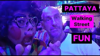 Pattaya walking street nightlife, Sept 2020