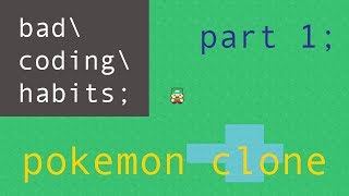 Coding a Pokemon Clone in Python - Part 1