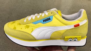 Puma Future Rider SpongeBob SquarePants Yellow Shoes