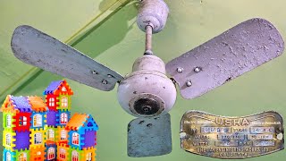 1950s [U|S|H|A] De-Luxe (Non Capacitor Type) Ceiling Fan vs Gaint House Made of 1 Million LEGOS 🏠😵‍💫