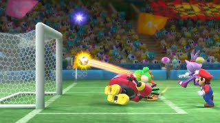 Mario & Sonic at the Rio 2016 Olympic Games - Football - Blaze, Daisy, Amy and Peach