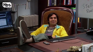 The Big Bang Theory: Desk (Clip) | TBS