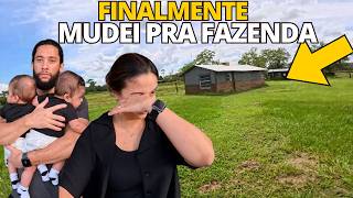 Primeiro Dia - Mudei pra Fazenda Deixei a vida da cidade