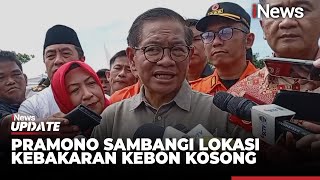 Pramono Anung Sambangi Pengungsian Korban Kebakaran Kebon Kosong Jakpus - iNews Update