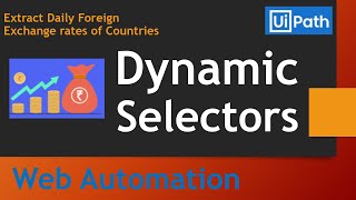 Web Automation example | variables in selectors| dynamic selectors using variables in UI Automation