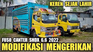 Truk Mitsubishi Canter Super HDX 6.6 2022 | Modifikasi Truk Hantu Laut #trukcanter  #fusocanter