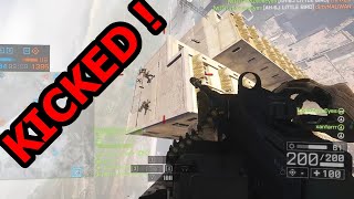 The ADMIN KICKS ME out of the SERVER! - Battlefield 4
