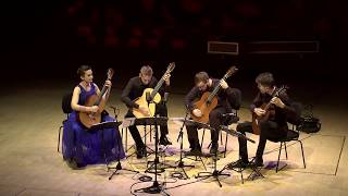 Erlendis Quartet performs Alhambra from Suite Andalucia by E. Lecuona