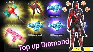 ROS : Lucky day😍😋 Spending 4000+💎/ Top up diamond to my Friend acc/ XFamily Gaming