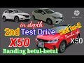 Test Drive (2) Proton X50 vs. HONDA CITY 2020 & HRV. Pandu uji kali ke-2 Proton X50.