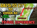 BACOLOD CITY TO HINOBAAN NEGROS OCCIDENTAL TRAVEL DURING GENERAL COMMUNITY QUARANTINE DAY 11