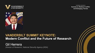 Vanderbilt Summit Keynote   Modern Conflict and the Future of Research