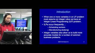 Operations Research--Intro to Integer Linear Programming (ILP)