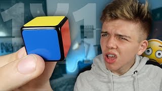 How to Solve the 1x1 Rubiks Cube (ALMOST IMPOSSIBLE)