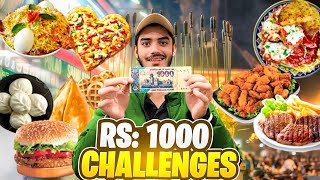 Rs:1000 Challenge in food street